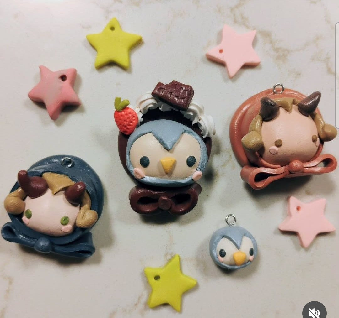 Three little friends